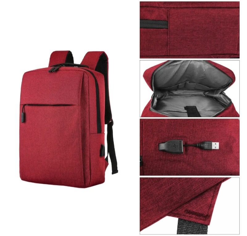 16 Laptop Backpack Anti Theft Travel Bag