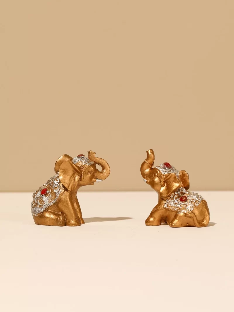 2pcs Elephant Decoration Craft