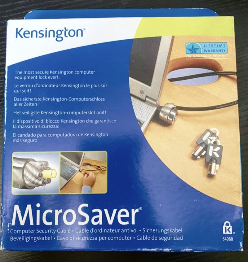 MicroSaver Keyed Laptop Lock !!