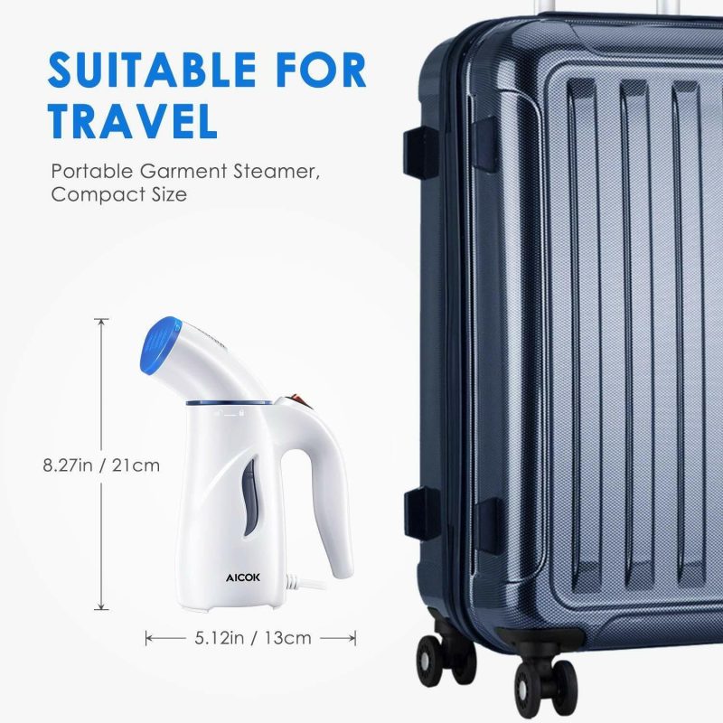 Travel Steamer, 4-in-1 Fabric Steamer, Powerful Wrinkle Remover