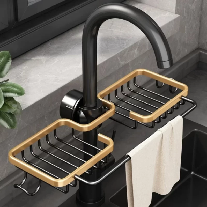 Kitchen Sink Drain Rack Shelf Kitchen Accessories