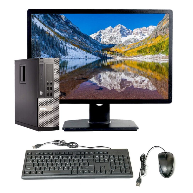 I3 Dell optiplex 390 8GB Ram 500GB HDD Win10 & office with 19"screen