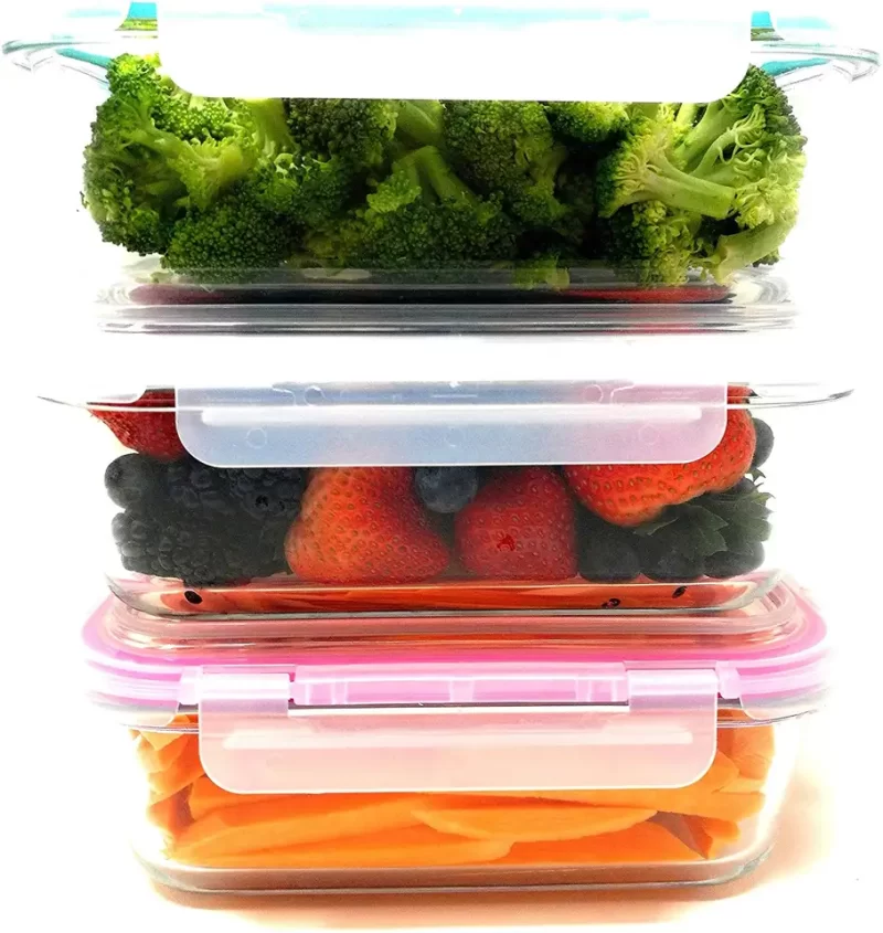 Hot selling kitchen glass food storage container sets !