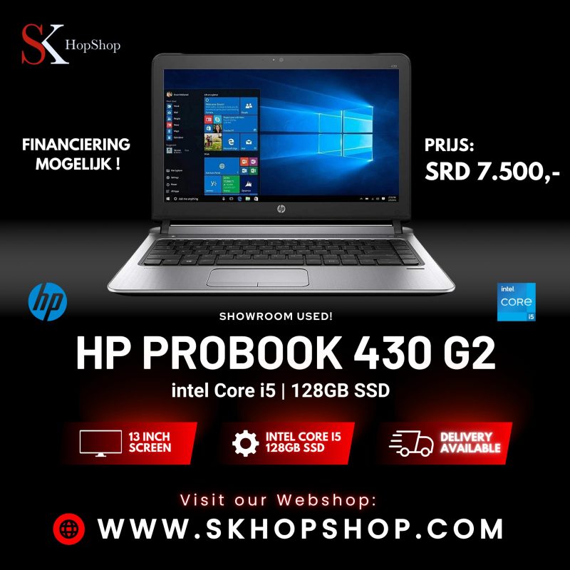 HP Laptop 430 G1 - for Business and Students (Showroom Used )