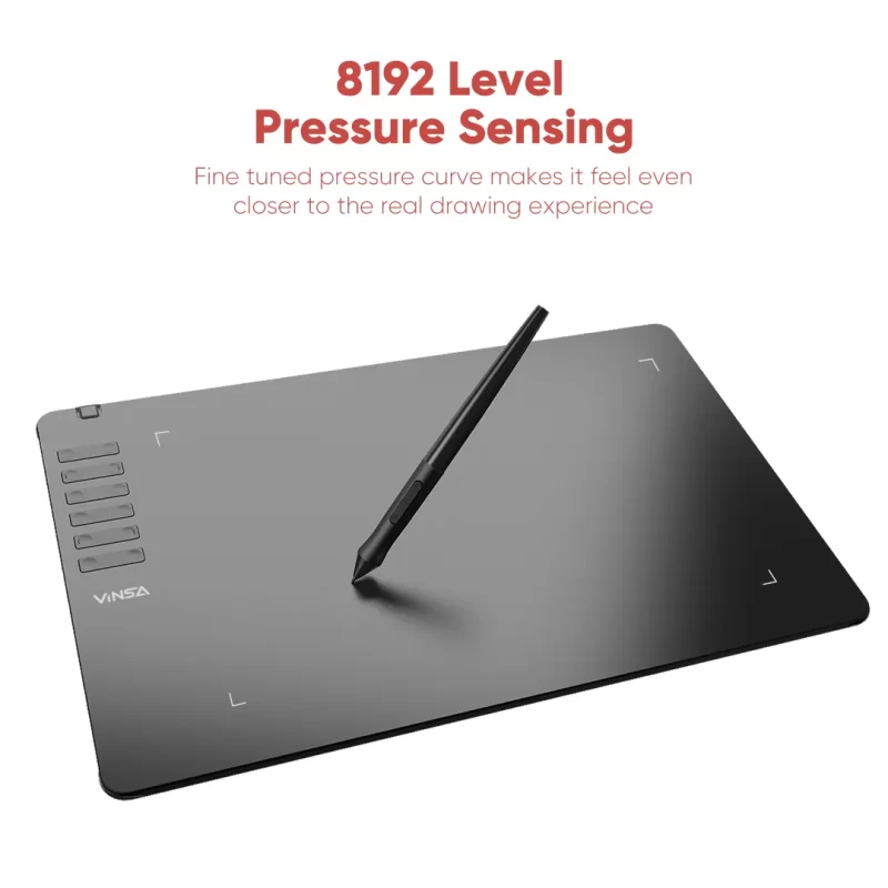 VINSA T1161 Design Tablet Passive or Graphic Drawing Tablet