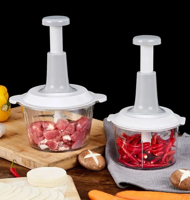 Manual Food Chopper Large Chop & Cut Fruits Veg Onions